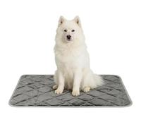 OLYGEE Thermal Reflection Pad for Dogs, Self Warming Dog Bed for Winter - Ultra Soft, Anti-Slip & Machine Washable for All Dogs & Cats (Gray,M: 48 * 70cm)