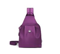 OLYGEE Waterproof 2-Way Commuter Bag, Convertible Travel Bag, Anti-Theft Efficient Storage Design, Comfortable Carrying (Amethyst)