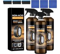 OLYGEE Wheelblaze Wheel Cleaner Wheelblaze, Wheel Cleaner to Urn Filthy Tire Shine Stay Cleaner, Long-Lasting Protection Shine Boost, No Brushes Enjoy Mirror-Like Reflection That (3pcs)