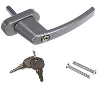 Olympia 5986 Poignée de fenêtre verrouillable argent