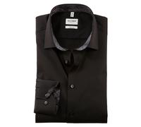Olymp - Chemise Body Fit Level Five - Homme - Chemises - Noir - Taille: S