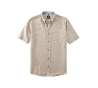 OLYMP Chemise d'affaires à manches courtes décontractée pour homme, 0,076 Casual 22 Safety, 04 col boutonné, Beige 21, XL