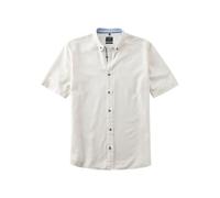 OLYMP Chemise d'affaires à manches courtes décontractée pour homme, 0,076 Casual 22 Safety, 04 col boutonné, Blanc 00, XXL