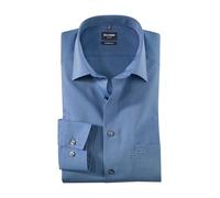 OLYMP Chemise d'affaires Luxor - Coupe moderne - Facile d'entretien - 100 % coton - Manches longues - Col Global Kent - Chemises pour homme