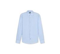 OLYMP Chemise de loisirs à manches longues pour homme - Couleur unie - 059 Casual 22 - Col Kent