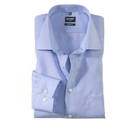 OLYMP Chemise "Modern Fit" à manches longues pour homme - bleu -