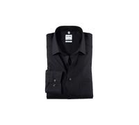 Olymp Homme Chemise Manches Longues Luxor,Uni,Taille Normale,Col Chemise Classique