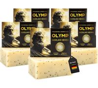 Olymp Godlike Lot De 5 Savons Exfoliants Naturels Solides Faits À La Main Pour Tous Les Types De Peau Huile De Coco Bio Et Beurre De Karité Pour Homme Fabriqué En Allemagne