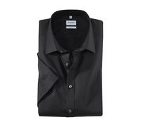 Olymp Homme Chemise Business à Manches Courtes Level Five,Body fit,New York Kent,Schwarz 68,40