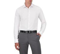 Olymp Homme Chemise Business à Manches Longues Level Five 24/Seven,Body fit,New York Kent,Weiss 00,42