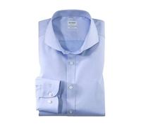 Olymp Homme Chemise Business à Manches Longues Level Five,Body fit,col Requin,Bleu 11,43