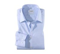 Olymp Homme Chemise Business à Manches Longues Level Five,Body fit,New York Kent,Hellblau 10,42