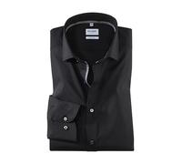 Olymp Homme Chemise Business à Manches Longues Level Five,Body fit,Royal Kent,Schwarz 68,40