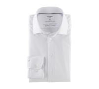 OLYMP homme chemise business à manches longues Luxor 24 Seven,modern fit,Global Kent,weiss 00,42