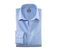 Olymp Homme Chemise Business à Manches Longues Luxor,Comfort fit,New Kent,Bleu 11,45