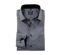 Olymp Homme Chemise Business à Manches Longues Luxor,Modern fit,Global Kent,Schwarz 68,46