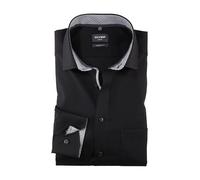 Olymp Homme Chemise Business à Manches Longues Luxor,Modern fit,Global Kent,Schwarz 68,47