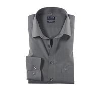 OLYMP homme chemise business à manches longues Luxor,modern fit,New Kent,mittelgrau 60,41