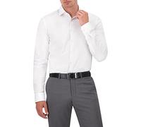 Olymp Homme Chemise Business à Manches Longues No Six 24/Seven,Super Slim,Urban Kent,Weiss 00,40