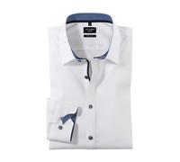 Olymp Homme Chemise Business à Manches Longues No Six,Super Slim,Urban Kent,Marine 18,44