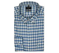 Olymp Homme Chemise de Loisirs à Manches Longues Casual,Regular fit,Col boutonné