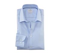 Olymp Homme Chemise Manches Longues Level Five,Uni,Taille ajustée,Col Chemise Classique