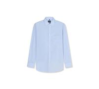 Olymp Homme Chemise Manches Longues Luxor,Uni,Taille Normale,Col Chemise Classique
