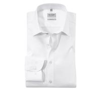 OLYMP Level Five Body Fit Chemise à manches longues stretch Blanc, Blanc., 43