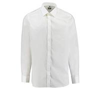 OLYMP Level Five Body Fit Chemise de gala à manches longues en popeline beige, crème - beige, 44