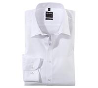 Olymp Level Five col Kent Uni Noir 6090/64/68,Blanc,taille de l'étiquette (15/38)