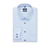 OLYMP Luxor Chemise à manches longues pour homme, faux uni, 465, coupe moderne, 20,13 New Kent, Bleu 11., 42