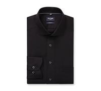 OLYMP Luxor Chemise à manches longues pour homme, jacquard, 465, coupe moderne, 20,16, Royal Kent, Noir 68., 45