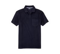 Olymp Polo Homme Manches Courtes Effet Décontracté, Uni, Regular Fit, Marine 18, M
