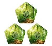 Olymp Sounds of Nature Box Lot de 3 sons naturels pour la détente et le calme, boîte de son avec chant d'oiseaux, murmure de ruisseau, prairie, bruit de la mer, boîte à musique avec détecteur de