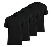 OLYMP T-Shirts,Col Rond, 4er Paquet - Bodywear, Coupe Moderne, Coton