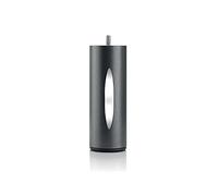 Olympe BELLECOUR LITERIE | Pied de lit cylindrique Lumineux Noir Hauteur 16 cm (Vendu à l'unité)