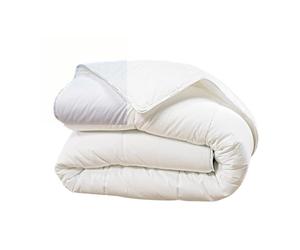 Olympe Literie Couette Laine 200x200 cm 2 Places - Confort Moelleux & Chaleur Naturelle Garnissage 300g/m², Enveloppe 100% Coton Sweetness