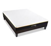 - Ensemble OLYMPE 180x200 cm - Matelas Mémoire de forme + Sommier Bois