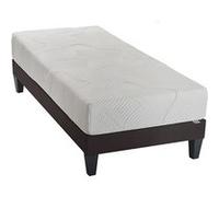 OLYMPE LITERIE - Ensemble OSLO 90x200 cm - Matelas Mémoire de forme + Sommier Bois G