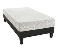 OLYMPE LITERIE - Ensemble POSEIDON 90x190 cm - Matelas Mémoire de forme + Sommier Bois G