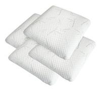 - Lot de 4 oreillers 60x60 cm SERENITE - Mousse avec Mémoire de forme