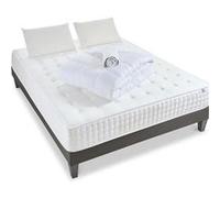 OLYMPE LITERIE - Pack Prêt à dormir APOLLON 140x200 cm - Matelas Mémoire de forme + Sommier + Accessoires