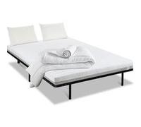 OLYMPE LITERIE - Pack Prêt à dormir VENUS 140x190 cm - Matelas Mousse Haute Densité + Sommier Métal + Accessoires G