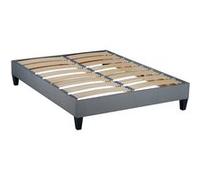 OLYMPE LITERIE - Sommier en kit ERGOSTAR - Gris clair - 180x200 cm Gris