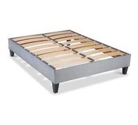 OLYMPE LITERIE - Sommier en kit ERGOSTAR - Gris clair - 90x190 cm Gris G