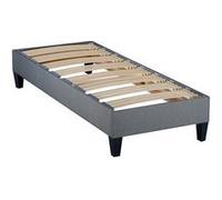 - Sommier en kit ERGOSTAR - Gris clair - 90x200 cm