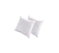 Olympe - Lot de 2 oreillers natura - duvet & plumes - mi-fermes - 65 x 65 cm
