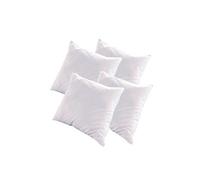 Olympe - Lot de 4 oreillers natura - duvet & plumes - mi-fermes - 65 x 65 cm