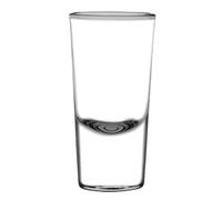 Olympia - 12 verres à shot de 25 ml, Transparent, Design à bords droits, Base épaisse, 77(H) x 38(Ø) mm, Compatibles lave-verres, GF919