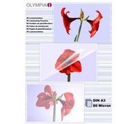 Olympia Pochettes de plastification A3 80 microns (9180) - Lot de 25, transparent haute clarté